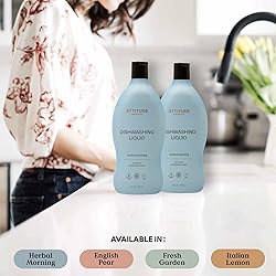 ATTITUDE Dishwashing Liquid, EWG Verified, Vegan