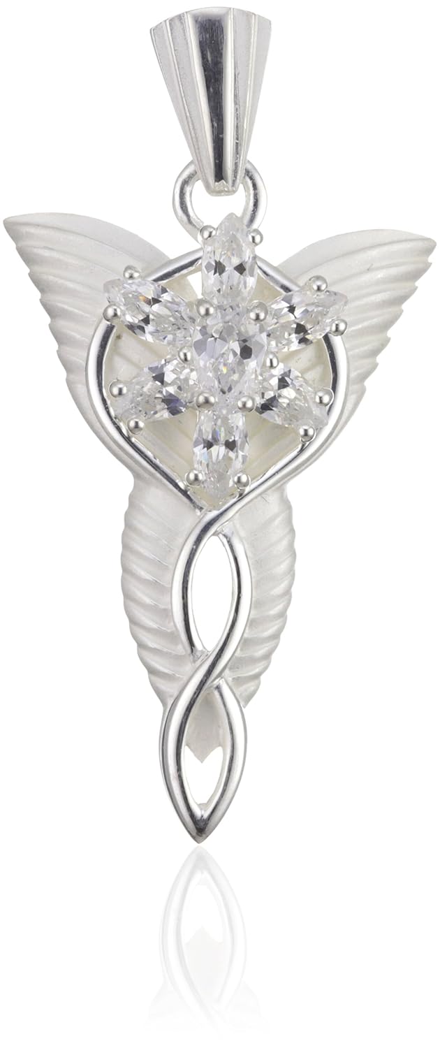 Herr der Ringe  Colgante unisex de plata de ley