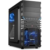 Sharkoon VG4-W PC-Geh&auml;use mit Window Kit (2x USB 3.0, 2x USB 2.0, ATX) schwarz