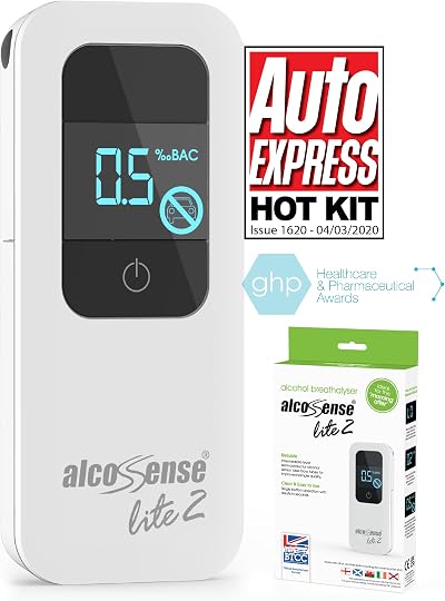 AlcoSense Lite 2 Breathalyser UK & Ireland Drink Drive Alerts