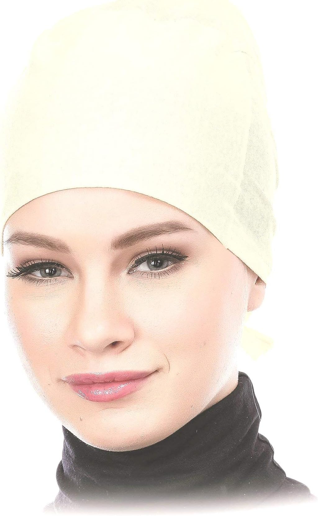 Stitchless Luxury Hijab Under Scarf Cap Bone Head Wrap Bonnet Bone Chemo Hat Tube Cap