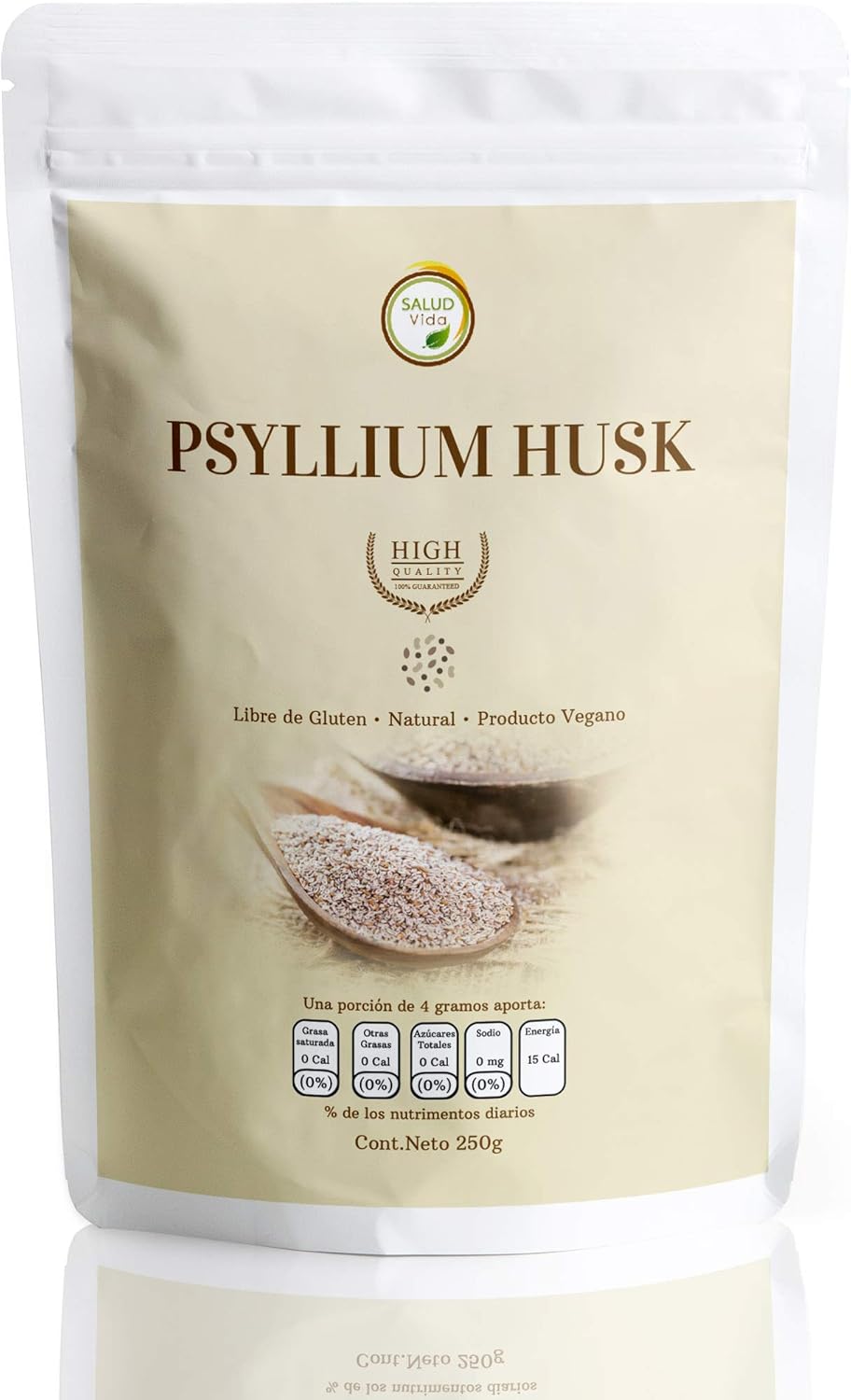 Psyllium Husk (250 Gramos) Alimentos y Bebidas