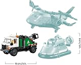 LEGO City 3in1 Airplane Service Truck Hovercraft Remix 60505 3 Minifigures view 9