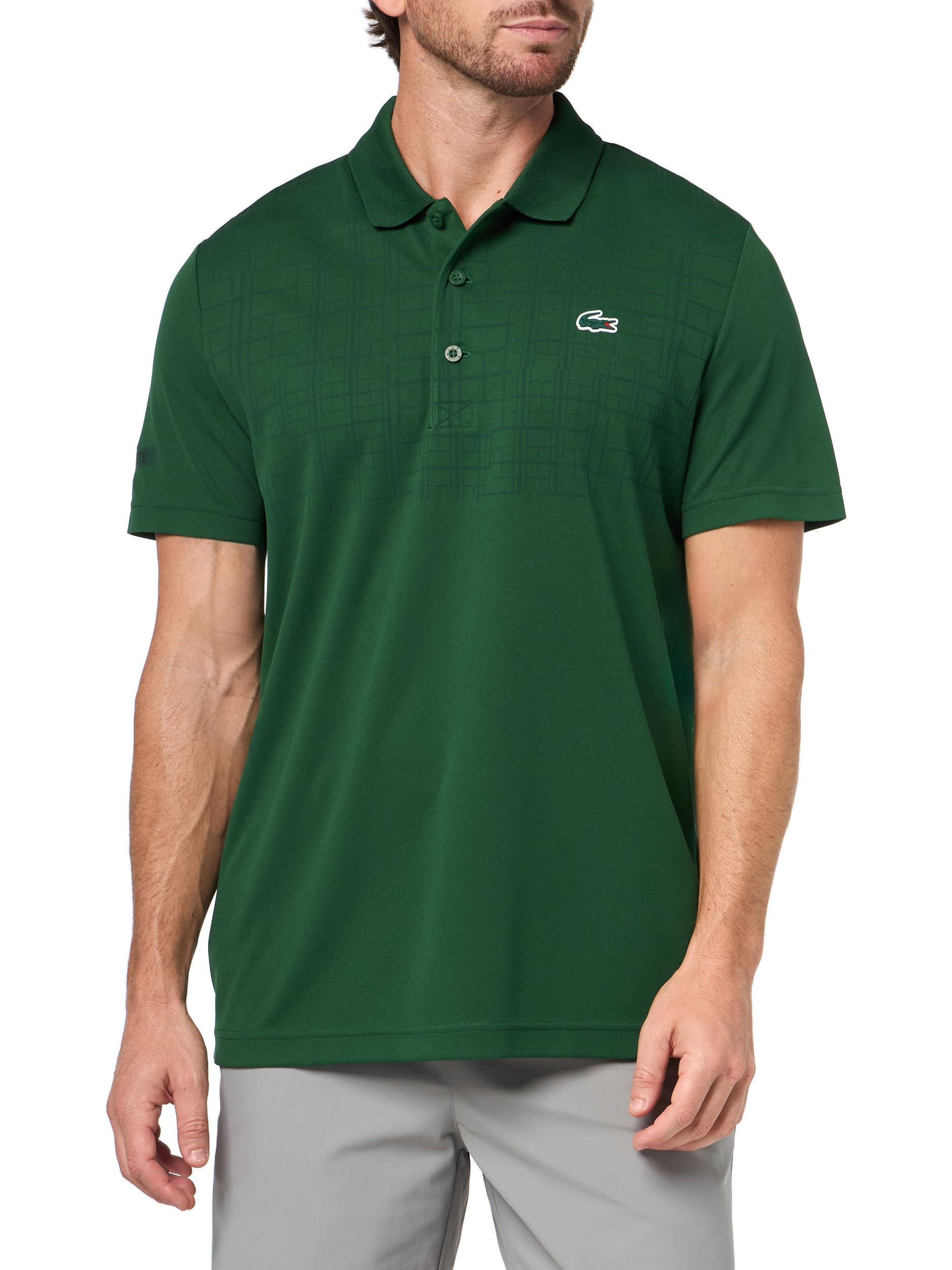 Lacoste Men’s Tennis x Novak Djokovic Polo, Green, X-Large