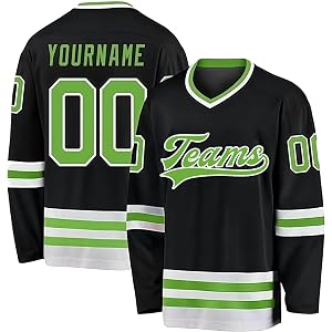 Custom Hockey Jersey Personalized Stitched Printed Name Number Ice Hockey Jersey