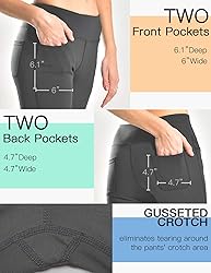 Safort Women 28" 30" 32" 34" Inseam Regular Tall