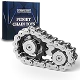 Fidget Toys for Adults Metal Fidget Bike Chain