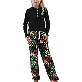 mikiumkee Girls Clothes Long Sleeve Hoodie and Sweat Pants 2Pcs Girls Fall Outfits Size 5-12