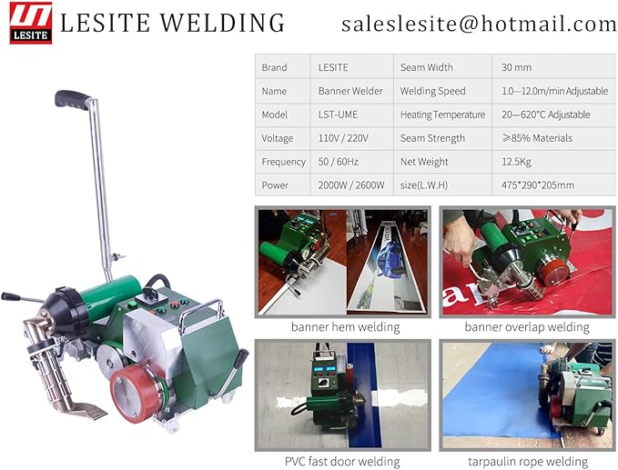 Lesite Automatic Pvc Fabric Flex Automatic Welding Machine Banner