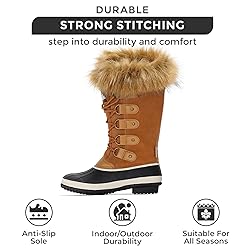 Project Cloud Womens Snow Boots - Genuine Leather