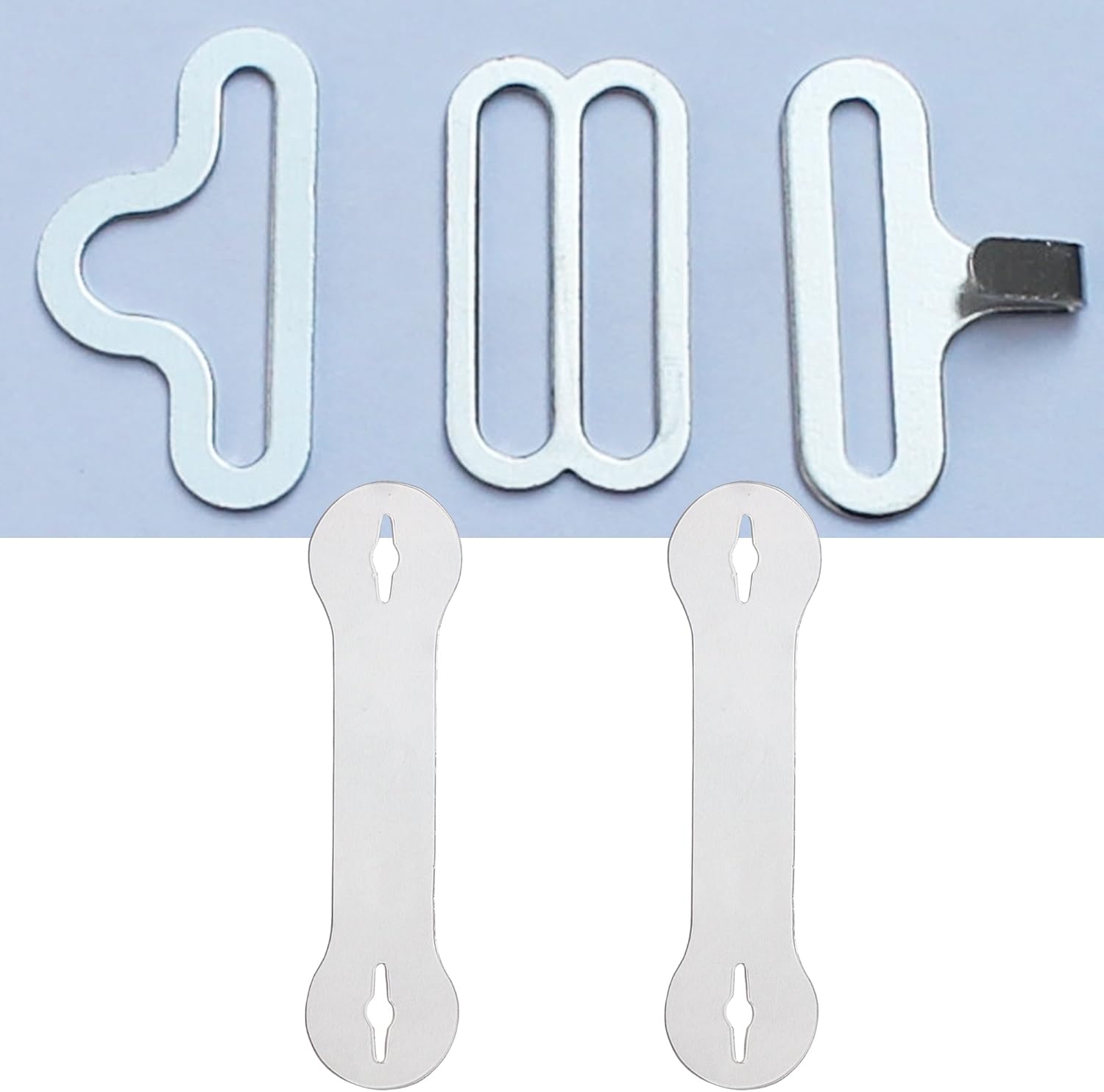 50 sets ¾" Bow Tie Hardware Sets Necktie Hook Bow Tie or Cravat Clips