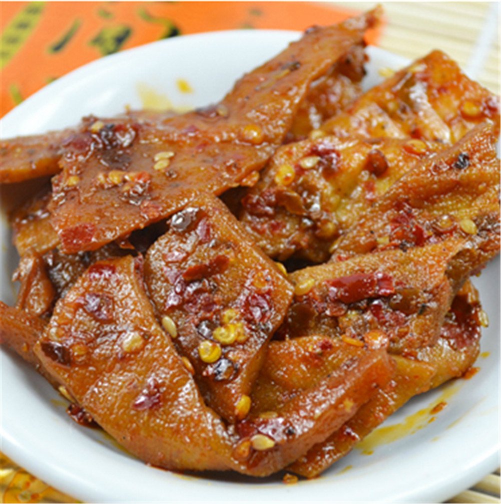 Qyz@ Chinese Leisure Snack Food:hunan Special Simao Spicy Bean Curd Cake(50g4pack)