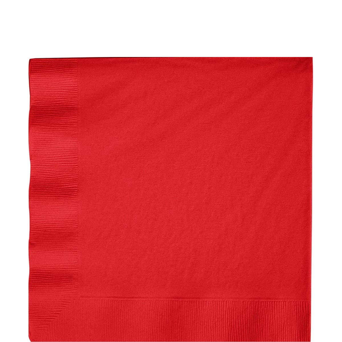 Amscan International Lunch Napkin S/C (Apple Red)