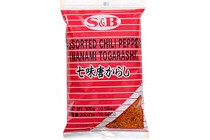 S&B 7 Pepper Spice Mix (Nanami / Schichimi Togarashi) - 1 bag, 10.58 oz