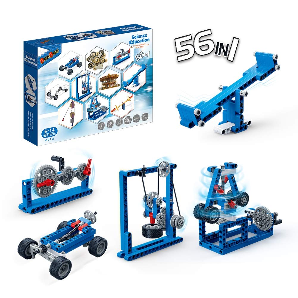 Stem Building Toys, Science Experiment Kit Building Set, Stem Toys for 6 Year Old Boys 293 Pieces , 