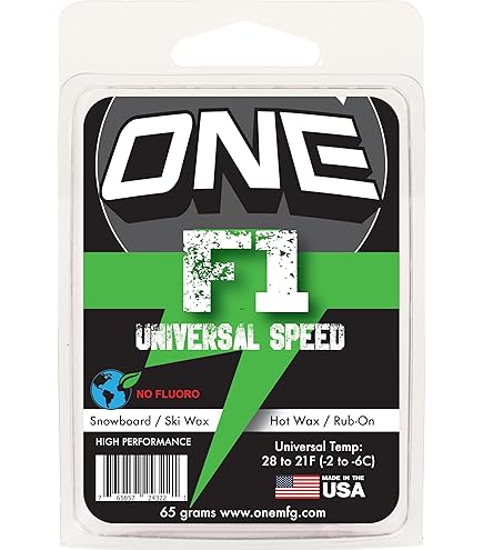 Amazon.com : One Mfg 4WD Snowboard & Ski Wax, 165g Bar, Oneball