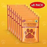 PET MUNCHIES Chicken Breast Fillets Dog Treats 100g Pack of 8 Premium Real Meat view 2