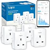 Tapo P110M Smart Plug 4-Pack Energy Monitor Matter Certified WiFi Alexa Google