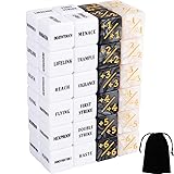 48 Pieces Abilities Keywords Counter Dice Plus One