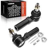 A-Premium Front Outer Tie Rod End, Compatible with Chevrolet, Cadillac | for Chevrolet Corvette 1997-2013 &amp; Cadillac XLR 2004-2009, Pack of 2, Restore Precise Steering Response