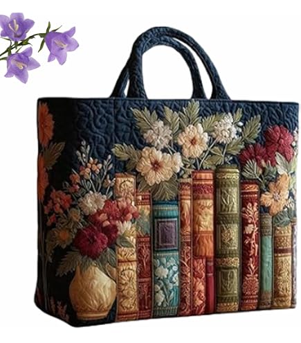 Amazon.com: PZLCLJ Quilted Tote Bag,quilted tote bag for women