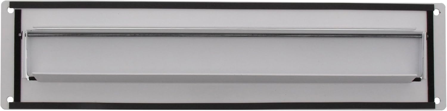 BURG-WÄCHTER, Letter Slot with Nameplate, Stainless Steel, Porta 797 W, White - Image 3