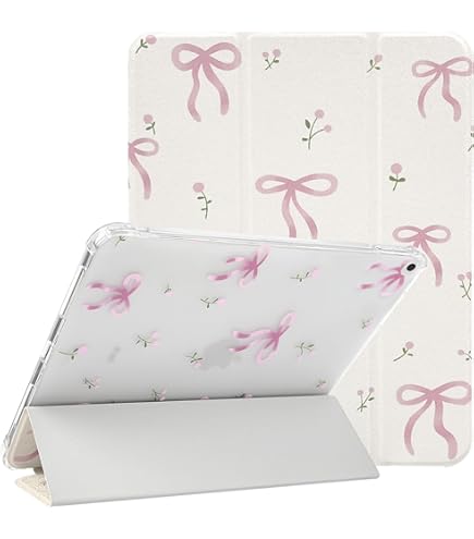 Idocolors Cute Kawaii Ragdoll Cat Pad Case For 11 Inch IPad Pro 2022/2021/2020/2018, Clear TPU Trifold Stand Back Cover With Pencil Holder, Auto Wake/Sleep Foldable Shockproof Protective Case