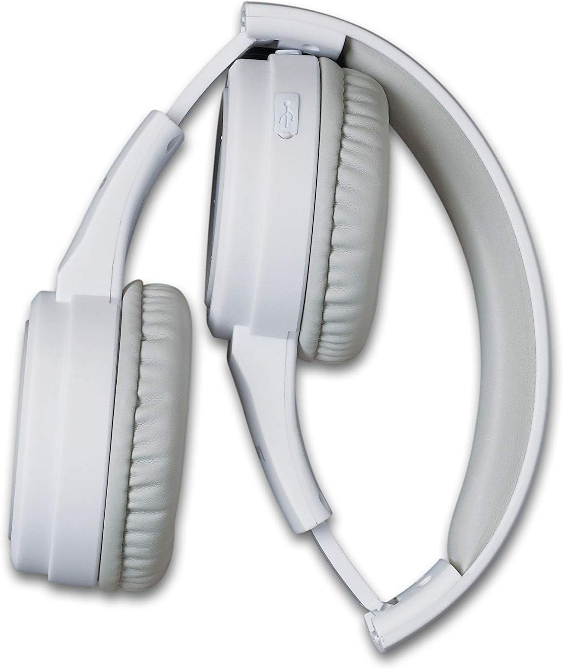 LENCO HPB-330 - HEADPHONES BLUETOOTH, WIRELESS, SPLASHPROOF - WHITE - Image 4