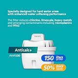 Philips Water Filter Jug Anticalc+ Replacement Cartridges 4 pack 2.6L view 2