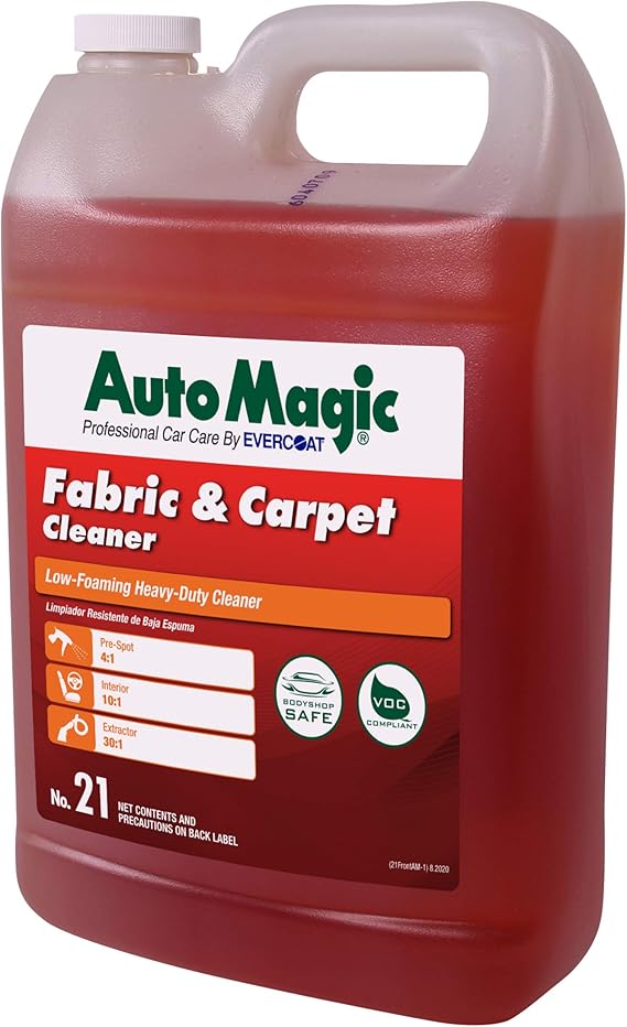 Fabric & Carpet Concentrated Cleaner by Auto Magic 1 Gallon, Carpet Cleaners Amazon Canada