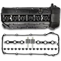 Aluminum Valve Cover Kit With Gasket, Bolts, Oil Cap, Spark Plug Tube ...