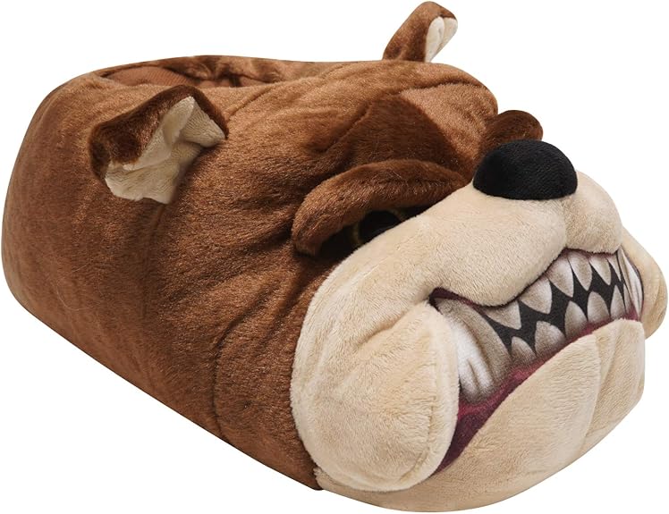 Strong Souls Mens Novelty Bulldog Slippers Medium Amazon.co.uk Shoes