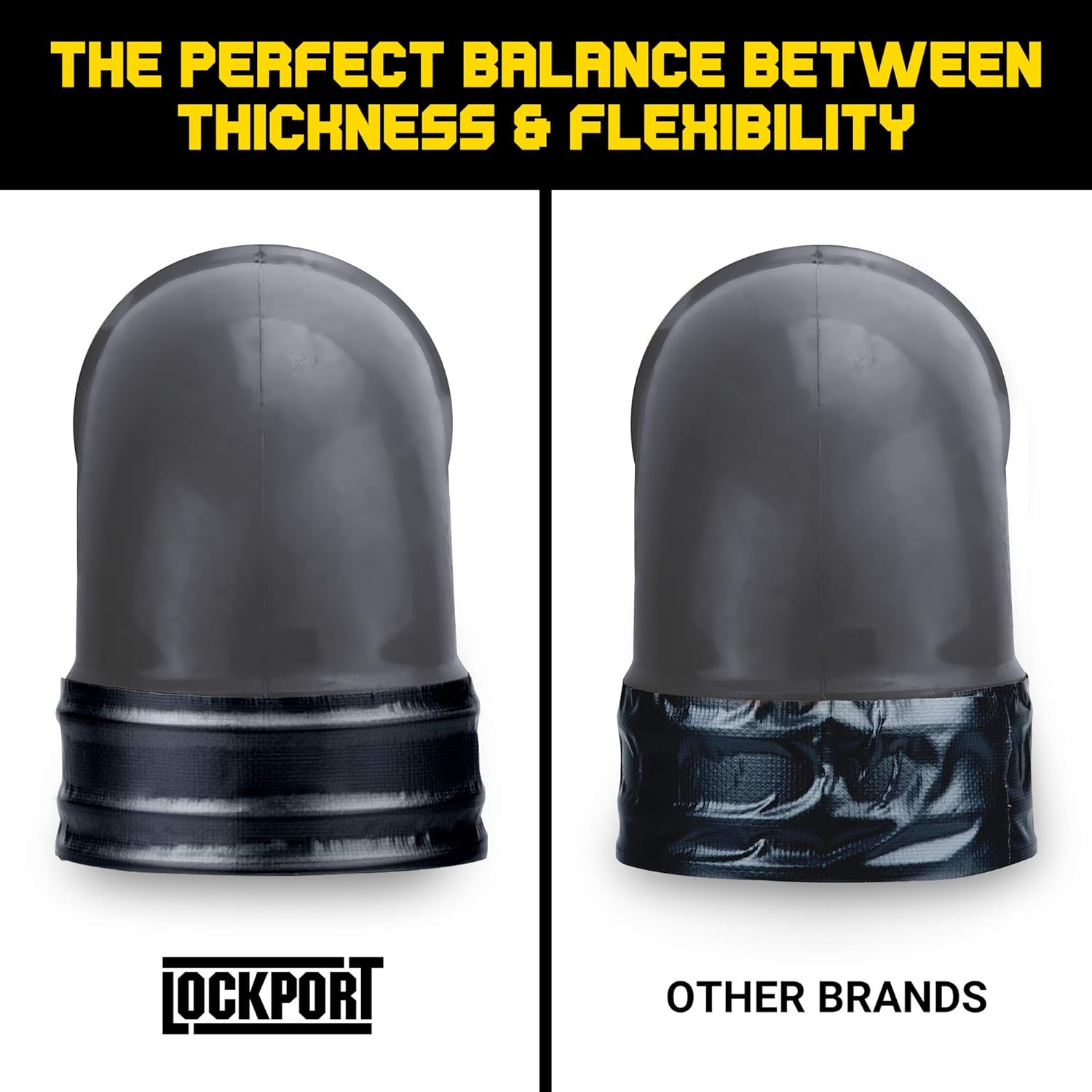 Heavy Duty Black Duct Tape - 6 Roll Multi Pack - 20 Yards x 2 Inch - Strong, Flexible, No Residue, Waterproof and Tear by Hand - Bulk Value for Do-It-Yourself Repairs and Professional Use: Industrial & Scientific
