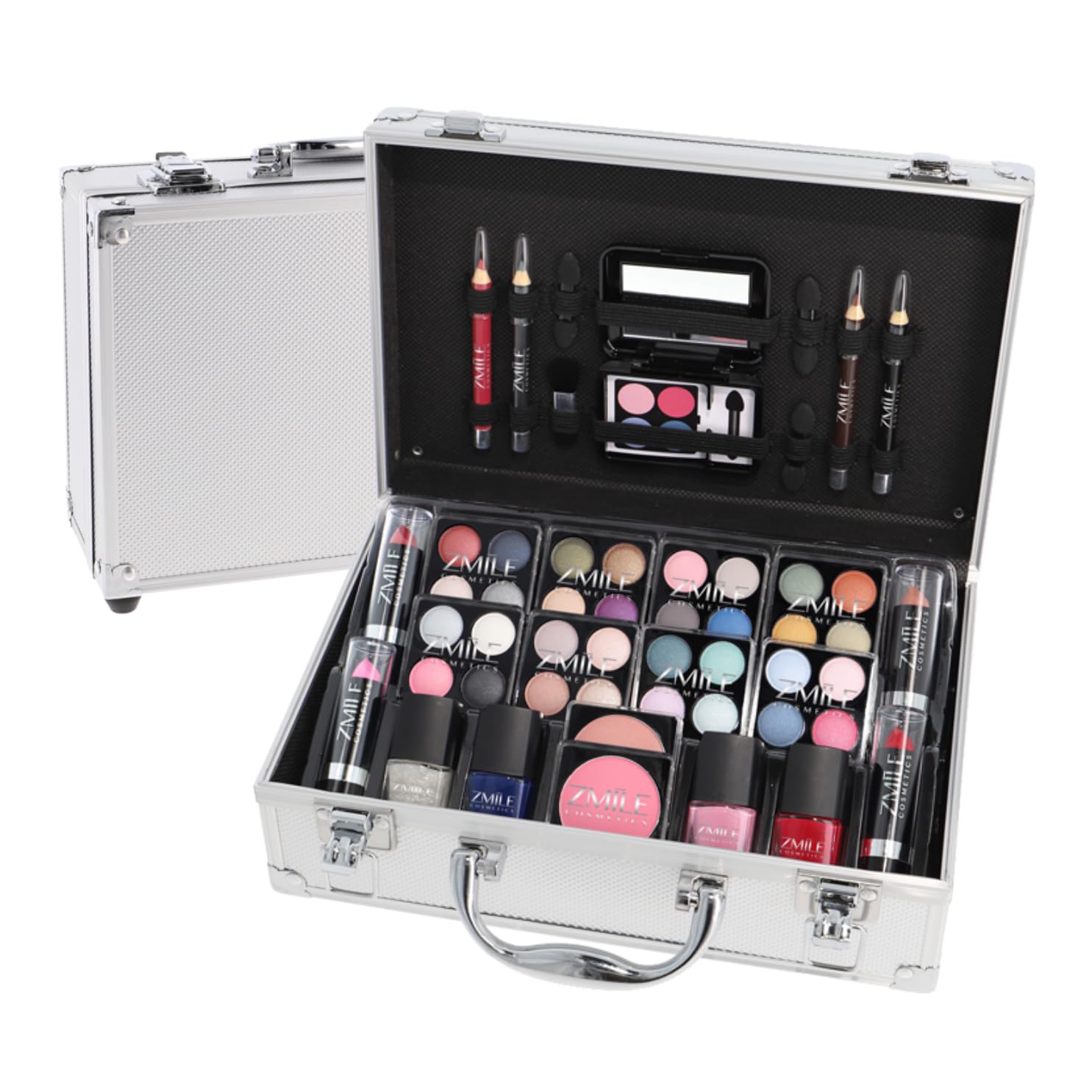 ZMILE COSMETICS Everybodys Darling Cosmetic Case Vegan Cosmetics with Make-Up - Make-Up Set for On the Go, for Traveling and as a Gift