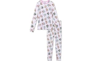 Cuddl Duds Girls Thermal Underwear Set - Frozen, Disney Princess, and Star Wars Designs - Kids Long John Base Layer