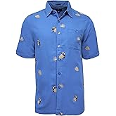 Weekender Sportswear Toucan Leaf Short Sleeve Travel Shirt