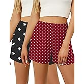 LOMON Women's Pajama Boxer Shorts 2026 Casual Summer Fall Comfy Lounge Shorts High Waist Pj Sleepwear Stretch Sleep Bottoms