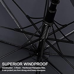 G4Free 68 Inch UV Protection Golf Umbrella Auto