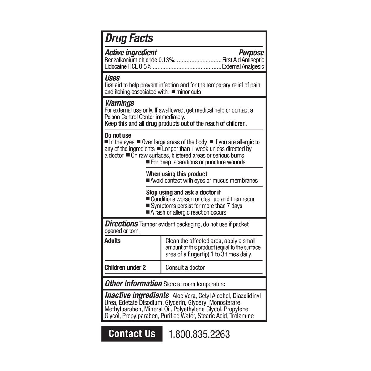 First Aid Only FAE-7011 SmartCompliance Refill Burn Cream, White, 10 Count: Industrial & Scientific