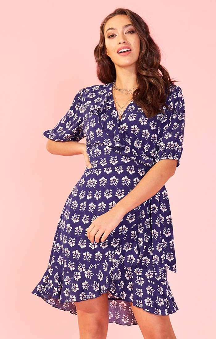 minkpink wrap dress