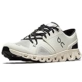 On Men's Cloud X 3 Sneakers, Ivory/Black, 12 Medium
