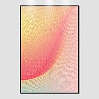SIGNWIN Framed Canvas Wall Art 3D Texture Painting Canvas Prints Home Artwork Decoration for Living Room,Bedroom - 16