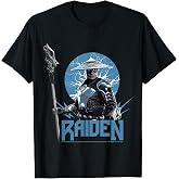 Raiden Mortal Combat Merch Lightning T-Shirt