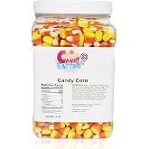 Sarahs Candy Factory Candy Corn in Jar, 3 Lbs