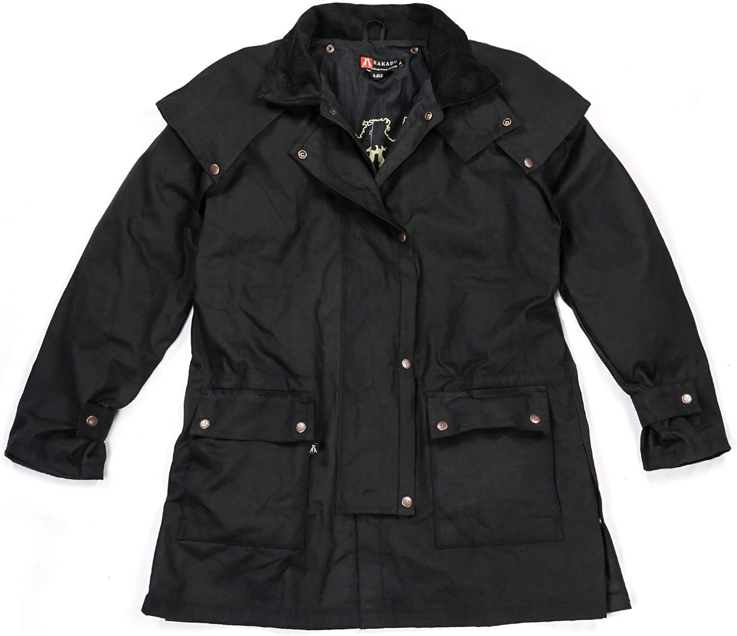 Kakadu Australia Cowboy Saddle Slicker Rain Jacket Duster Workhorse