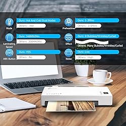 Buyounger Laminator Machine with 40 Laminating