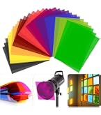 Led Diffuser Plastic Sheet 30 Pcs Color Correction Gel , Transparency Film Dimmer Stickers