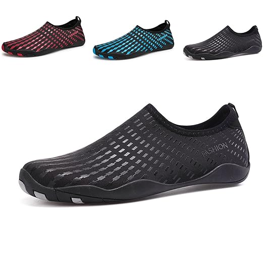 LeKuni Badeschuhe Damen Herren Schwimmschuhe Kinder Surfschuhe Barfuß Schuhe Wasserschuhe Strandschuhe Aquaschuhe Rutschfeste