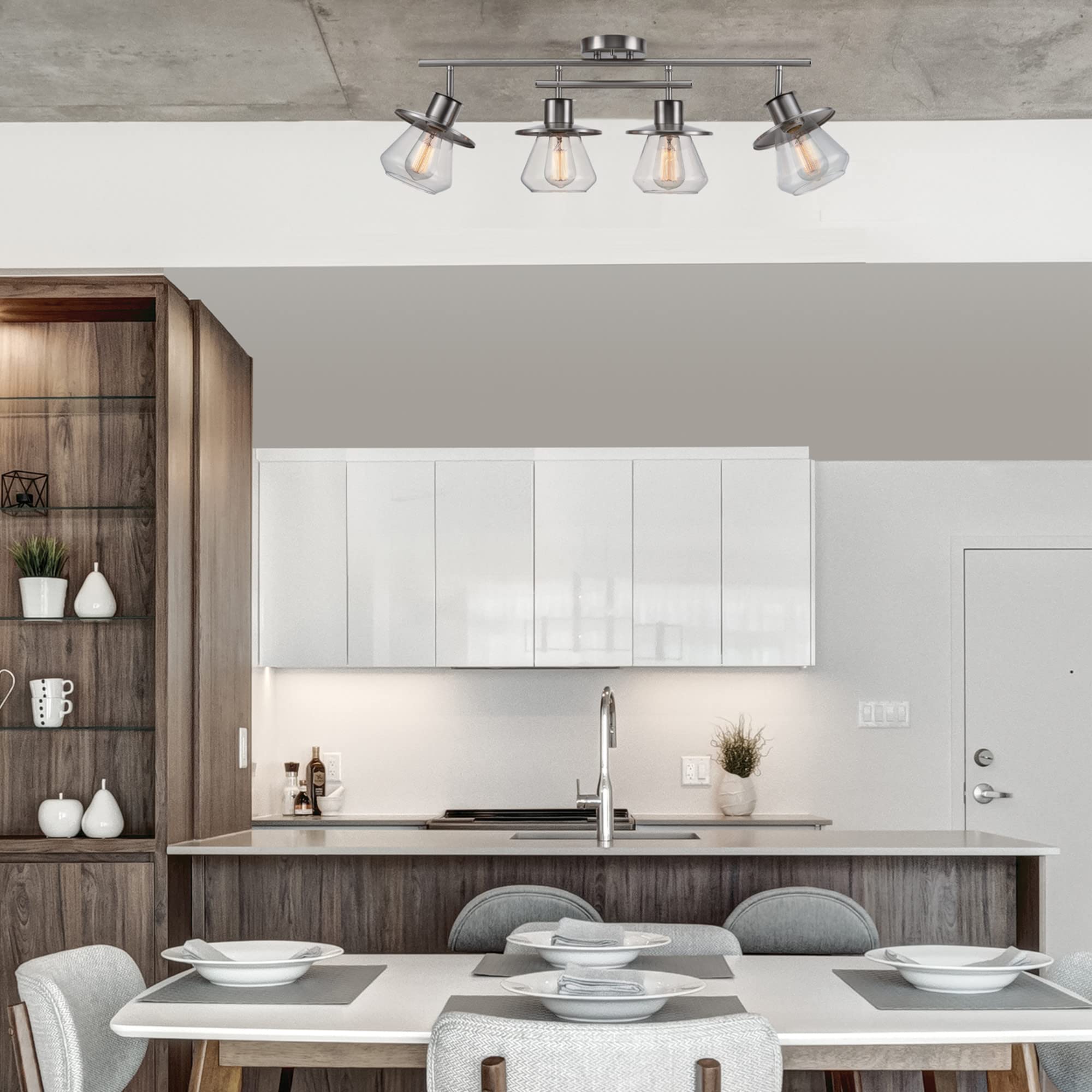 Globe Electric 57504 4-Light Track