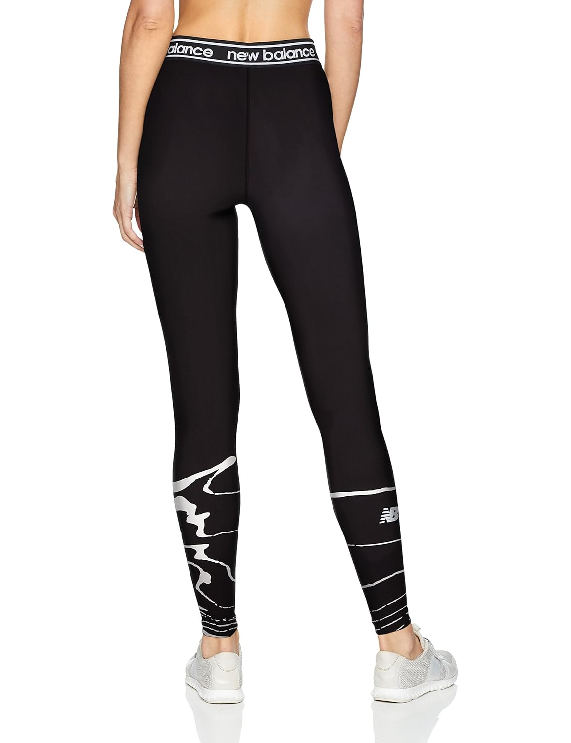new balance printed accelerate tight